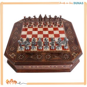 Jeu d'Échecs en Bois de Luxe