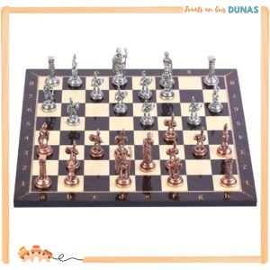 Jeu d'Échecs en Bois Précieux