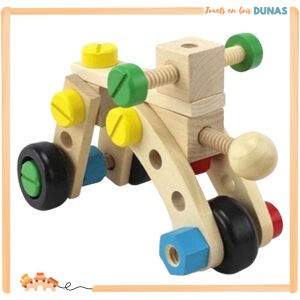 Jeu de Construction en Bois 5 Ans