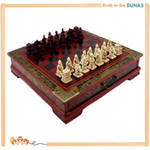 Jeu d'Échecs en Bois Chinois