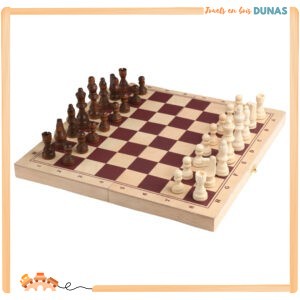 Jeu d'Échecs en Bois Classique