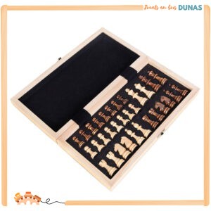 Jeu d'Échecs en Bois Coffret