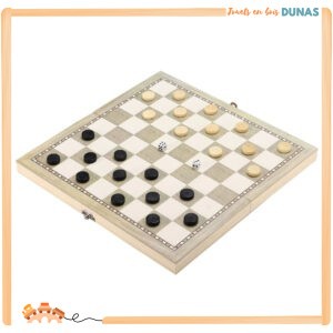 Jeu d'Échecs en Bois et Dames