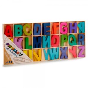 Jouet Éducatif en Bois Alphabet