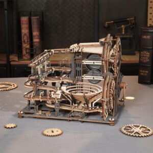 Maquette en Bois Parcours pour Billes