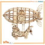 Maquette en Bois Ballon Dirigeable