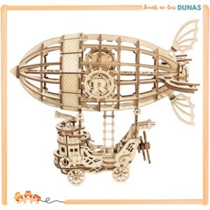 Maquette en Bois Ballon Dirigeable