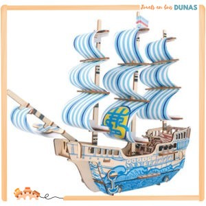 Maquette en Bois Bateau