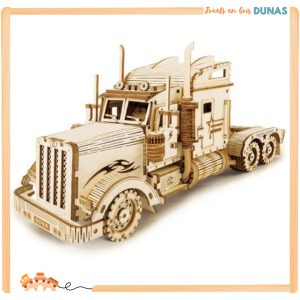 Maquette en Bois Camion