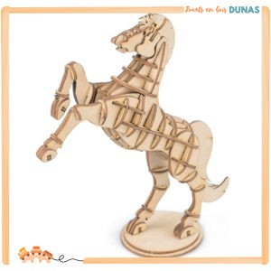 Maquette en Bois Cheval