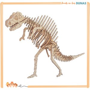 Maquette en Bois Dinosaure