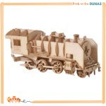 Maquette en Bois Locomotive