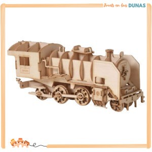 Maquette en Bois Locomotive