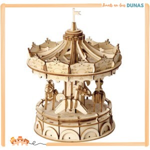 Maquette en Bois Manège