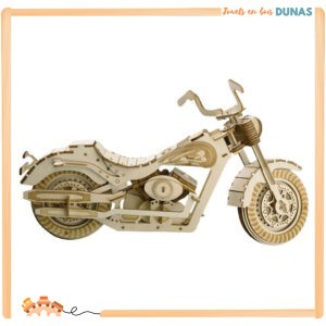 Maquette en Bois Moto