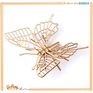 Maquette en Bois Papillon