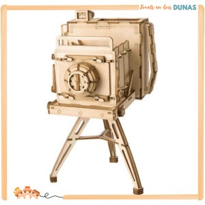 Maquette en Bois Projecteur