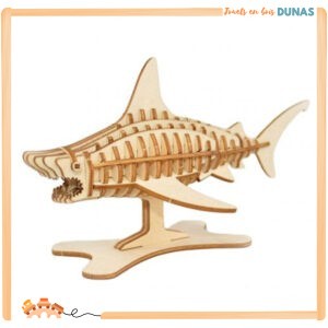 Maquette en Bois Requin