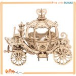 Maquette en Bois Roulotte