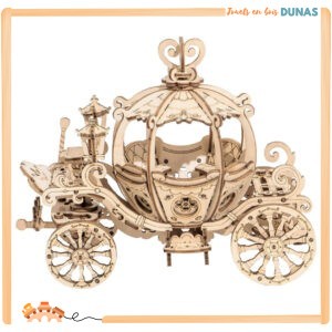 Maquette en Bois Roulotte