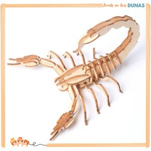 Maquette en Bois Scorpion