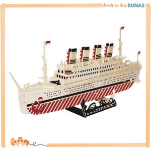 Maquette en Bois Titanic
