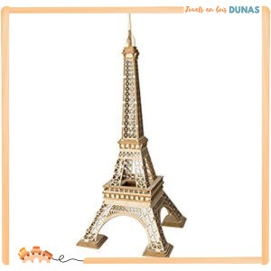 Maquette en Bois Tour Eiffel