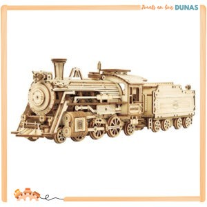 Maquette en Bois Train