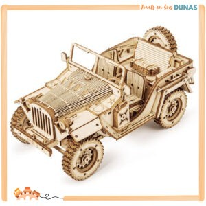 Maquette en Bois Voiture