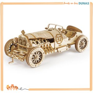Maquette en Bois Voiture Ancienne