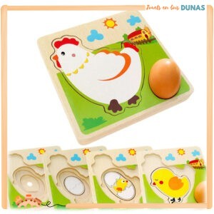 Puzzle en Bois à Étage