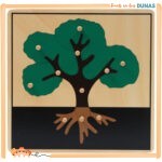 Puzzle en Bois Arbre