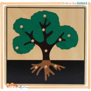 Puzzle en Bois Arbre