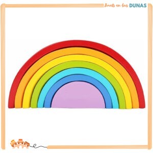 Puzzle en Bois Arc-en-ciel