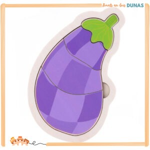 Puzzle en Bois Aubergine