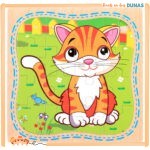 Puzzle en Bois Chat