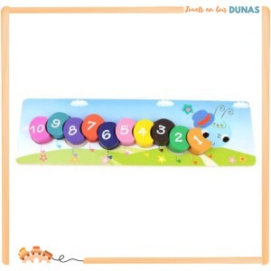 Puzzle en Bois Chenille