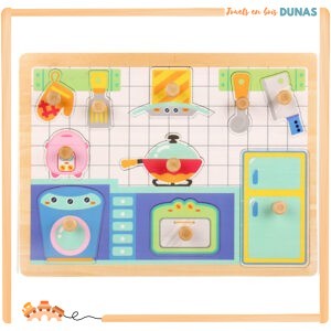 Puzzle en Bois Cuisine