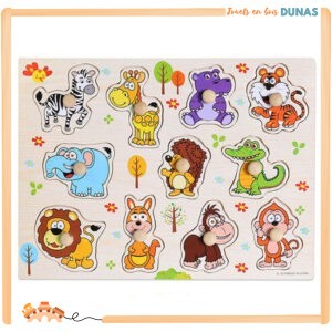 Puzzle en Bois Encastrable