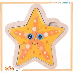 Puzzle en Bois Étoile de Mer
