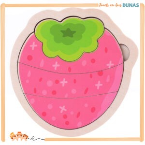 Puzzle en Bois Fraise