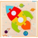 Puzzle en Bois Fusée