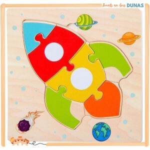 Puzzle en Bois Fusée