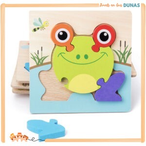 Puzzle en Bois Grenouille