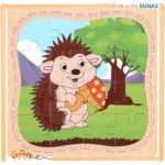 Puzzle en Bois Hérisson