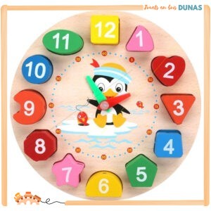Puzzle en Bois Horloge