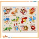 Puzzle en Bois Insectes