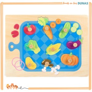 Puzzle en Bois Légumes