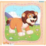 Puzzle en Bois Lion