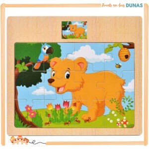 Puzzle en Bois Ourson